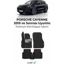 Otocraft Porsche Cayenne (2019 ve Sonrası) Araca Özel 3D Havuzlu Eva Oto Paspas Full Set 5 Parça