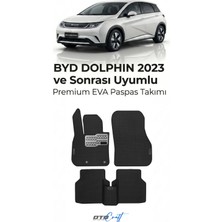 Otocraft Byd Dolphin (2023 ve Sonrası) Araca Özel 3D Havuzlu Eva Oto Paspas Full Set 5 Parça