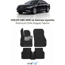 Otocraft Volvo S90 (2016 ve Sonrası) Araca Özel 3D Havuzlu Eva Oto Paspas Full Set 5 Parça