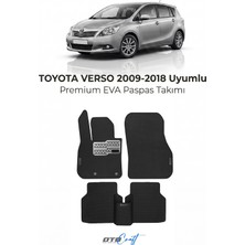 Otocraft Toyota Verso (2009-2018) Araca Özel 3D Havuzlu Eva Oto Paspas Full Set 5 Parça