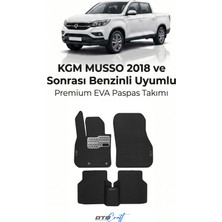 Otocraft Kgm Musso Benzinli (2018 ve Sonrası) Araca Özel 3D Havuzlu Eva Oto Paspas Full Set 5 Parça