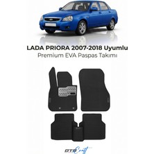 Otocraft Lada Priora (2007-2018) Araca Özel 3D Havuzlu Eva Oto Paspas Full Set 5 Parça