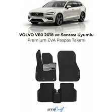 Otocraft Volvo V60 (2018 ve Sonrası) Araca Özel 3D Havuzlu Eva Oto Paspas Full Set 5 Parça