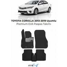 Otocraft Toyota Corolla (2013-2019) Araca Özel 3D Havuzlu Eva Oto Paspas Full Set 5 Parça