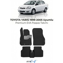 Otocraft Toyota Yaris (1999-2005) Araca Özel 3D Havuzlu Eva Oto Paspas Full Set 5 Parça