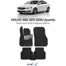 Otocraft Volvo S60 (2011-2018) Araca Özel 3D Havuzlu Eva Oto Paspas Full Set 5 Parça