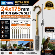 5N Vera 24X175 Ultra Seri Piton Kanca Seti – Maksimum Güç ve Profesyonel Sabitleme