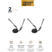 Roborock S8 Pro / S8 Pro Plus / Q8 Max Pro / Q8 Max Pro Plus Uyumlu 2’li Yan Fırça | Robot Süpürge Yedek Parça