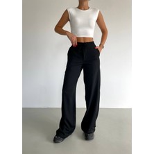 369 Etnik Butik Beli Lastikli Bol Paça Rahat Kesim Pantolon