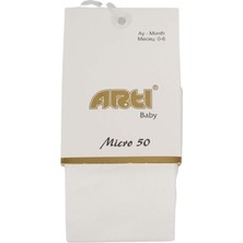 Enco Store Micro Külotlu Muz Çorap 300178 Krem