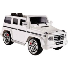Enco Store 439 Akülü Uzaktan Kumandalı Jeep Sedef Beyaz