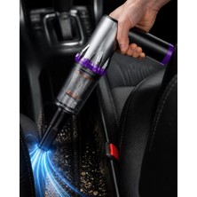 Toyigoo 22.000 Pa Araç Süpürgesi Yüksek Emiş Güçlü Şarjlı 9000 Mah Kablosuz Oto Süpürge