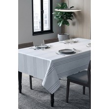 RKT Tekstil Dertsiz Masa Örtüsü - Leke Tutmaz - Özel Dokulu Mutfak ve Salon Örtüsü