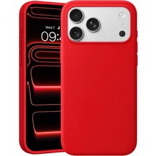 3gen Case iPhone 17 Pro Max Uyumlu Renkli Lansman Kılıf Içi Kadife Premium Silikon Kılıfı