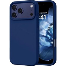 3gen Case iPhone 17 Pro Uyumlu Renkli Lansman Kılıf Içi Kadife Premium Silikon Kılıfı