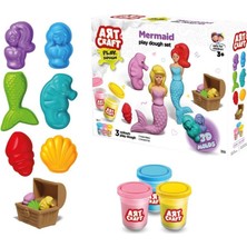 Sepetopia 03994 Art Craft Deniz Kızı Hamur Set 168 gr -Fentoys