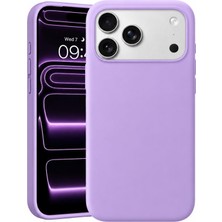 3gen Case iPhone 17 Pro Uyumlu Renkli Lansman Kılıf Içi Kadife Premium Silikon Kılıfı