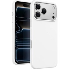 3gen Case iPhone 17 Pro Uyumlu Renkli Lansman Kılıf Içi Kadife Premium Silikon Kılıfı