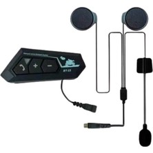 Intercom Bluetooth Kask Kulaklık Motosiklet Kulaklık 5.0 Bluetooth Nemere