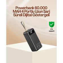 Tüm Cihazlara Uyumlu Çoklu Çıkışlı Powerbank Nemere