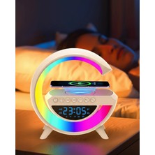 Rgb Işıklı Kablosuz Hoparlör Bluetooth USB Fm Tf Kart Destekli Nemere