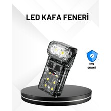 Sensörlü LED Kafa Feneri Şarj Edilebilir Manyetik Eller Serbest Nemere