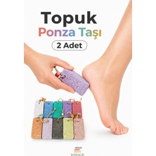 ERHCE Topuk Ponza Taşı 2 Adet Törpü Sertlik Rendesi Ayak Nasır