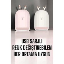 Hava Nemlendirici Aromaterapi Hava Temizleyici Renk Değiştirebilen Nemere