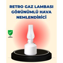 Kablosuz Retro Buhar Makinesi Gaz Lambası Tasarım Ledli Difüzör Nemere