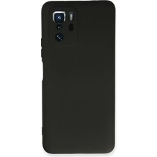 Nemere Mey Ithalat®   Poco X3 Gt Kılıf Nano Içi Kadife Silikon - Siyah