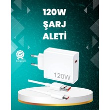 120 Watt Güçlü Hızlı Şarj Adaptörü Huawei P30 P40 Mate 20 Pro Uyumlu Nemere