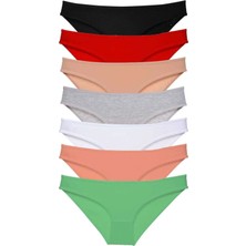 Modanı Seç 7 Adet Süper Eko Set Likralı Kadın Slip Külot Set 1