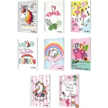 Çınar Little Dream Not Defteri A6 60 Yaprak Çizgili Spiralli - 2 Adet