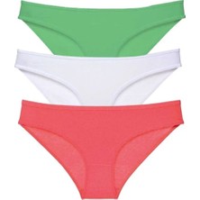 Modanı Seç 3 Adet Süper Eko Set Likralı Kadın Slip Külot 546