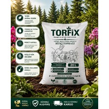 Torfix Torf 20 Lt Özel Karışımlı Perlit Katkılı Iç Dış Mekan Bitki Yetiştirme Toprağı