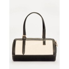 Ted Baker Bej - Siyah Kadın %60 Poliüretan, %40 Pamuk Omuz Çantası TBSS26FBAG037