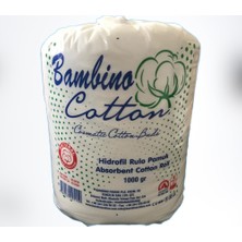 Bambino BAMBİNO 1KG Hidrofil Rulo Pamuk Doğal İçerikli Özellikleriyle Hassas Ciltler İçin Uygun