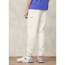 Blauer Beyaz Erkek Regular Fit Logo Baskılı Sweatpant 26SBLUP04036-102 Olneys