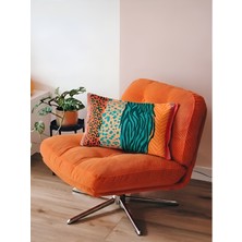 Rahan Design Hayvan Desenli Çift Taraflı Dekoratif Süet Kırlent Kılıfı - 30X50CM - Dikdörtgen Kırlent Kılıfı