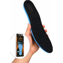 Meerkat Memory Foam Ortopedik Siyah  Ayakkabı Tabanlığı, Nefes Alabilen Ortopedik Tabanlık
