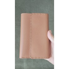 Edo Bag Wallet Hakiki Deri Mat Saraçlı Kadın Cüzdan