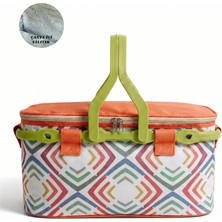 Kale Termos 25 Lt Piknik Sepeti ( 1308 Picnic Bag  )