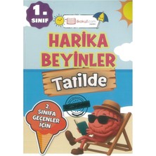 Kırtasiyejet 1. Sınıf Tatıl Setı - 1. Sınıftan 2. Sınıfa Geçenler İçin Tatil Kitabı – Neşeli Dostlar Orman 10 Kıtap Okuma Seti + Ahşap Tangram Hediyeli
