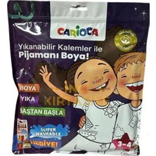 Sinerjim Kalem Hediyeli Boyanabilir Pijama 3-4 Yaş