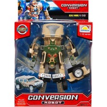 Aslanoğlu Store Mey Ithalat® S00081234 1/32 Robot Transformer Ses/ışk 10A -Sun