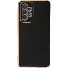 Aslanoğlu Store Samsung Galaxy A73 5g Kılıf Volet Silikon - Siyah