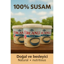Ercanlı Meşhur Denizli Kale Tahini 950 gr X 3 Adet (%100 SUSAM)