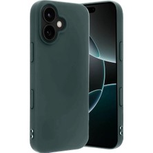 Mudanis Apple Iphone 17 First Silikon - Koyu Yeşil