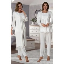 Modadua Effortt 2018  Sabahlıklı Lohusa Pijama Takımı