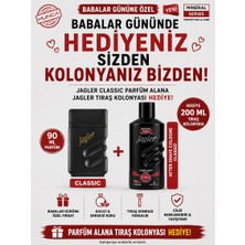 Hunca Jagler Classic Erkek Parfümü Edt 90 ml Babalar Günü Özel (Traş Kolonyası Hediye)